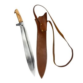 Greek Kopis with Wood Grip