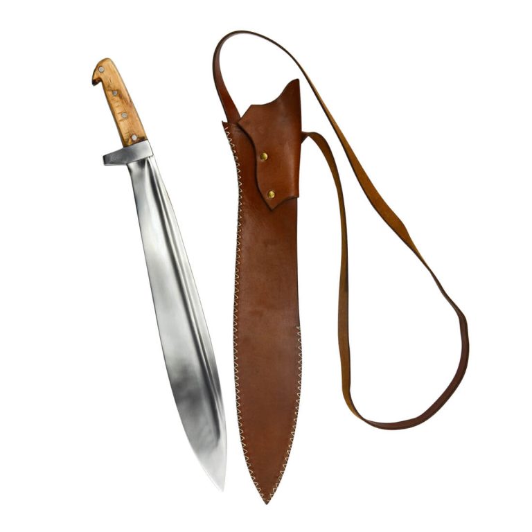 Greek Kopis with Wood Grip