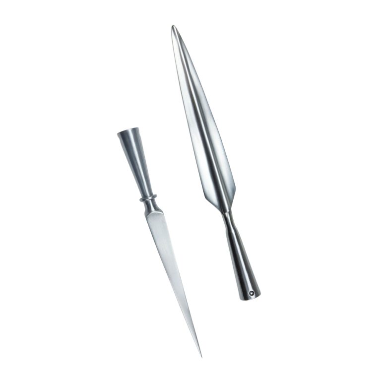 Greek Spear Head and Spike Set - Steel