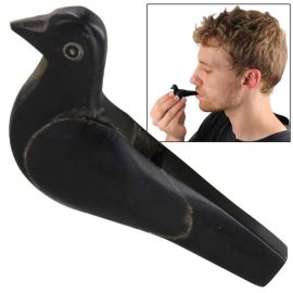 Hand Carved Horn Domestic Pigeon Whistle
