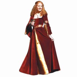 Hand-Sewn Berengaria Gown