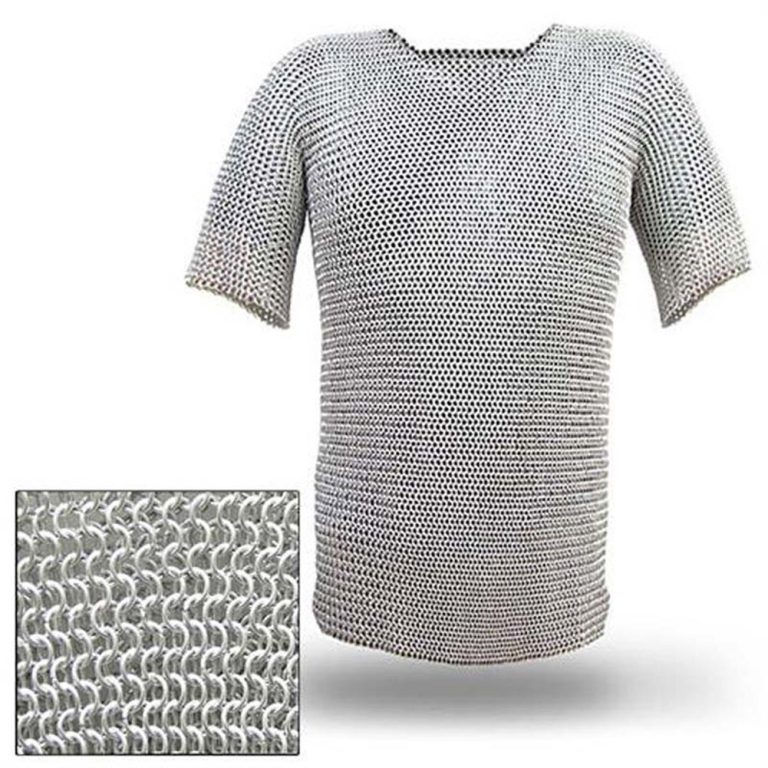 Haubergeon Chainmail Long Shirt Medium