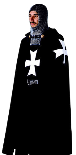 Hospitaller Templar Knight Cloak