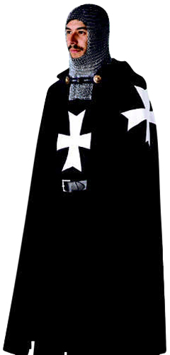 Hospitaller Templar Knight Tunic and Cloak by Marto
