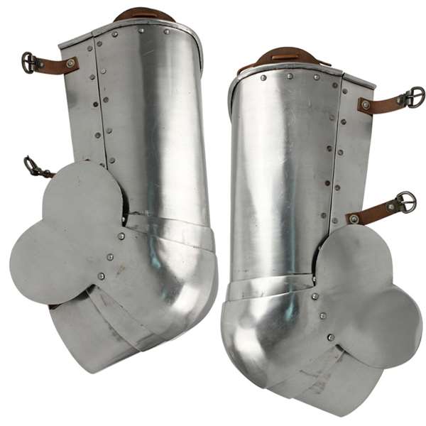 Italian 15th Century Poleyns Leg Armor