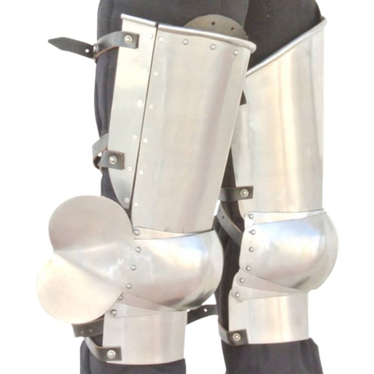 Italian Milanese Style Leg Armor - Cuisse and Poleyn