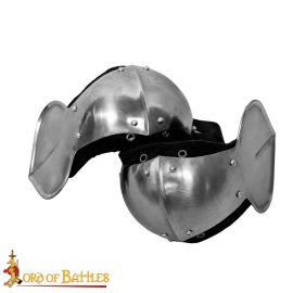 Knee Armor  Poleyns  18 Gauge Steel