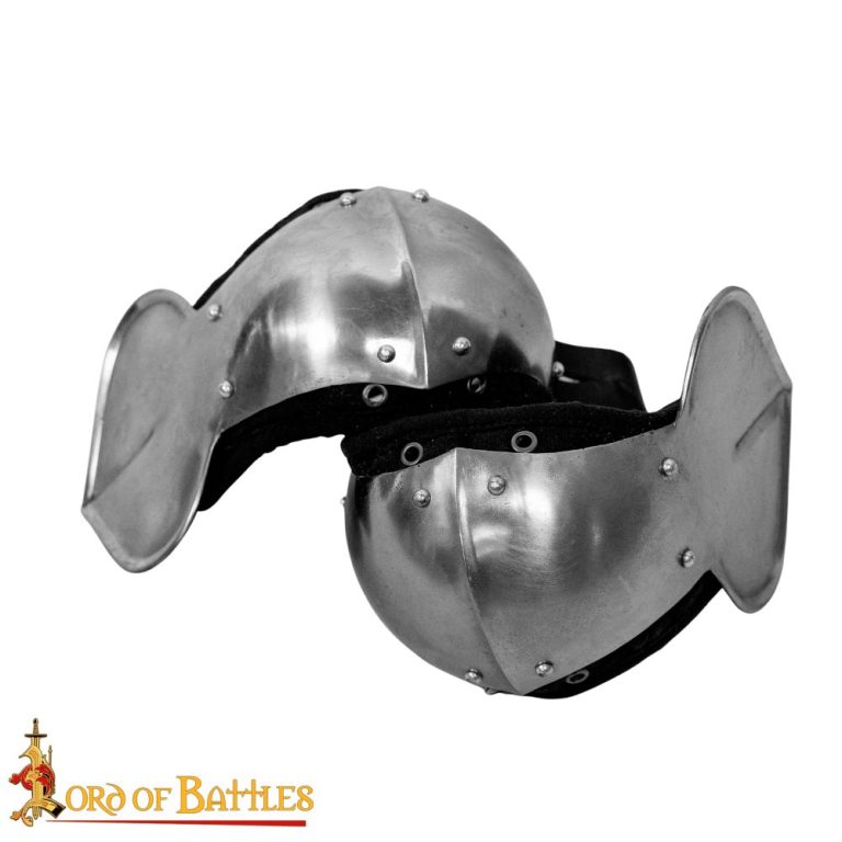 Knee Armor  Poleyns  18 Gauge Steel