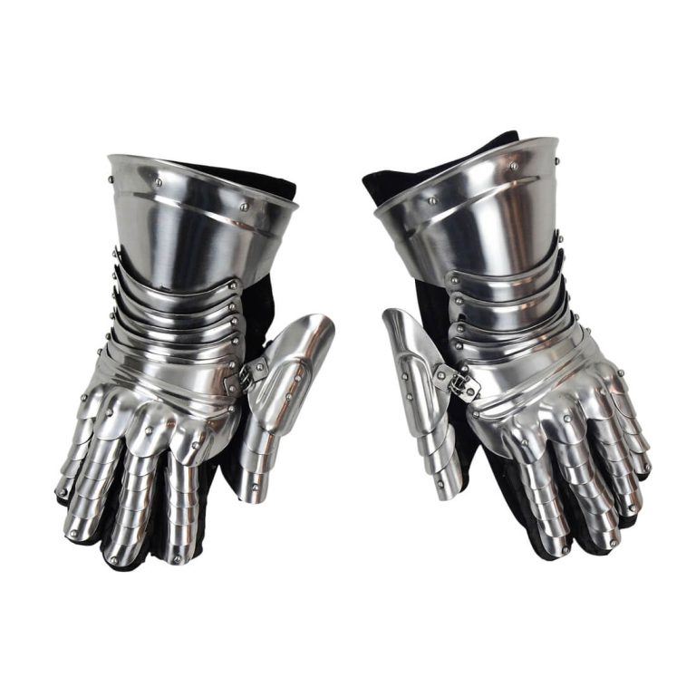 Medieval Knight Gauntlet Pair