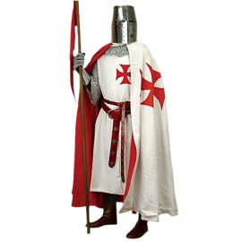 Knights Templar Costume Set