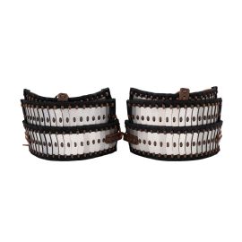 Lamellar Pauldrons Set  20 Gauge Steel