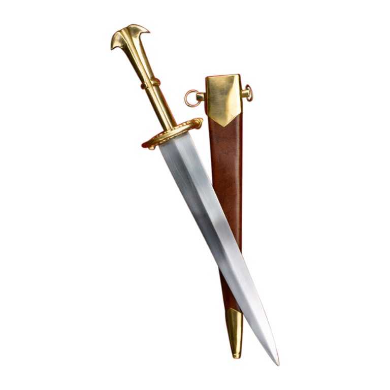 Landsknecht Brass Hilt Katzbalger Dagger