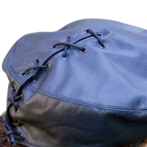 Leather Beret