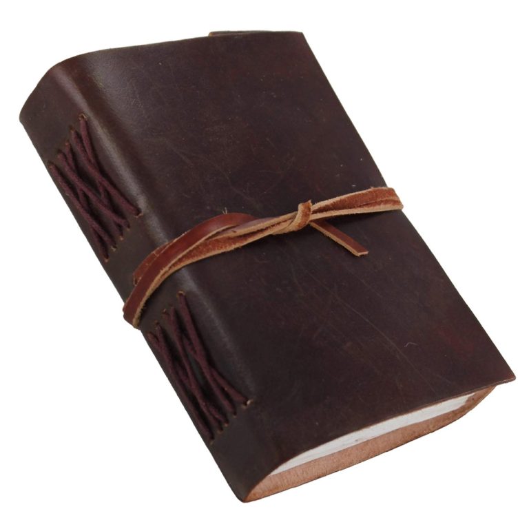 Leather Cover Diary Journal Book