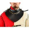 Leather Pauldrons and Gorgets