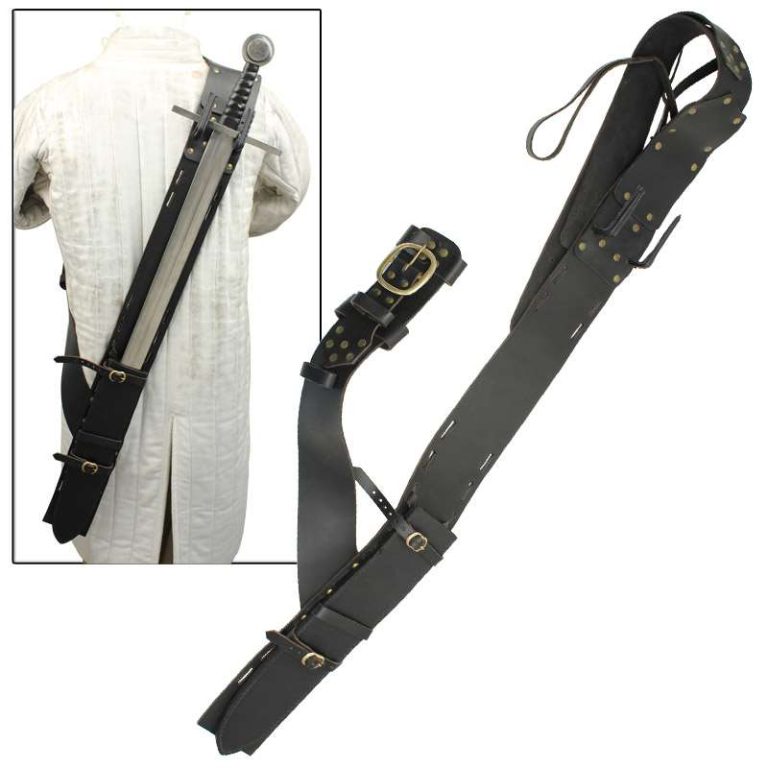 Leather Long Sword Baldric Hanger