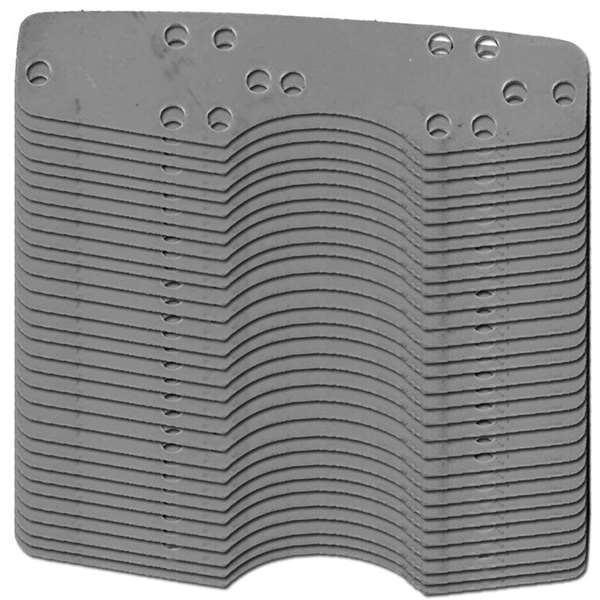 Loose Steel Lamellar Armor Plates - Type 4 Style