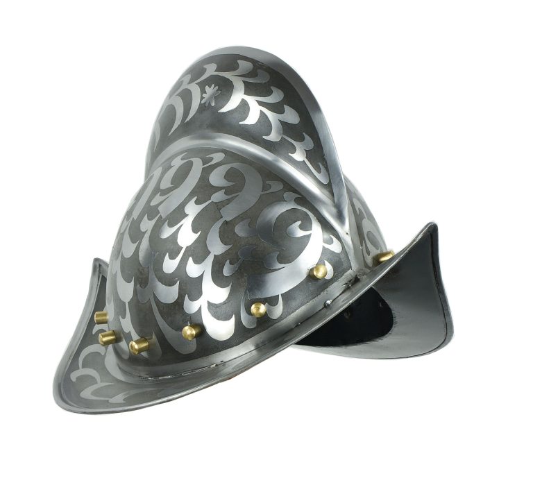 Spanish Comb Morion (Engraved) Helmet