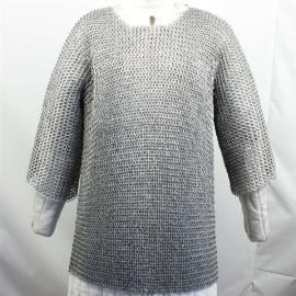 Medieval Crusader Knight Haubergeon - Large