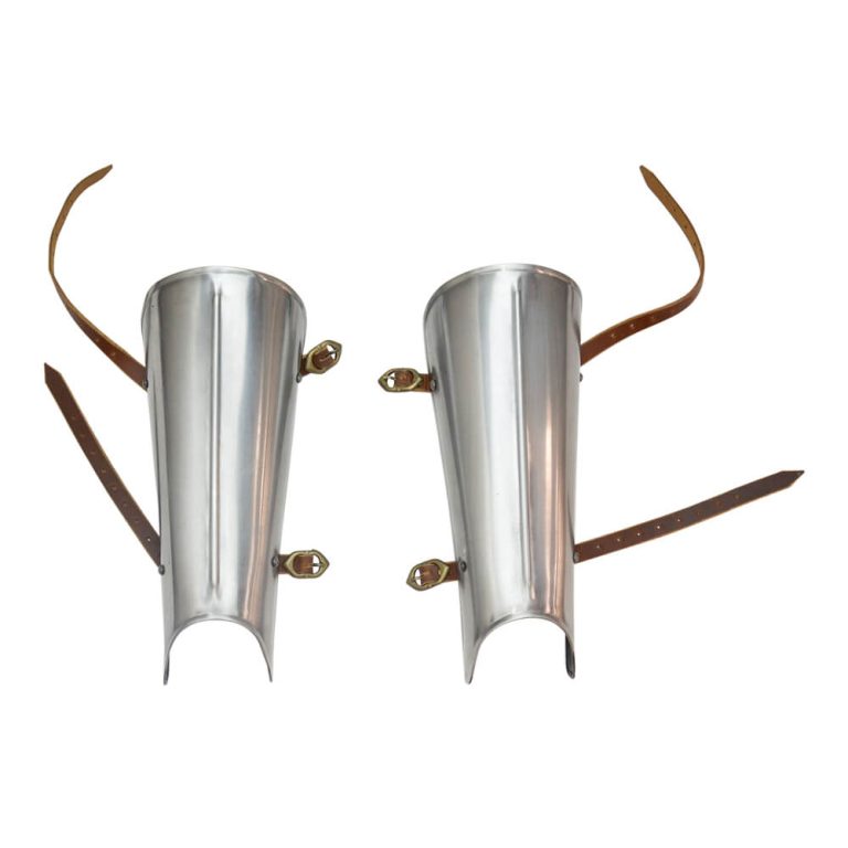 Ridged Greaves - 18 Gauge