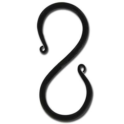 Medieval Iron S Shaped Hook