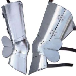 Medieval Knight Leg Armor Poleyn Cuisse