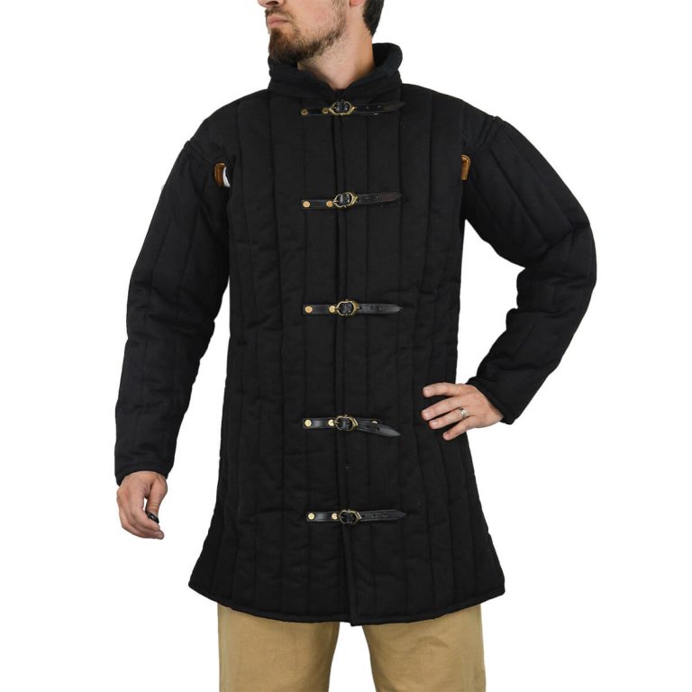 Medieval Light Gambeson - Black
