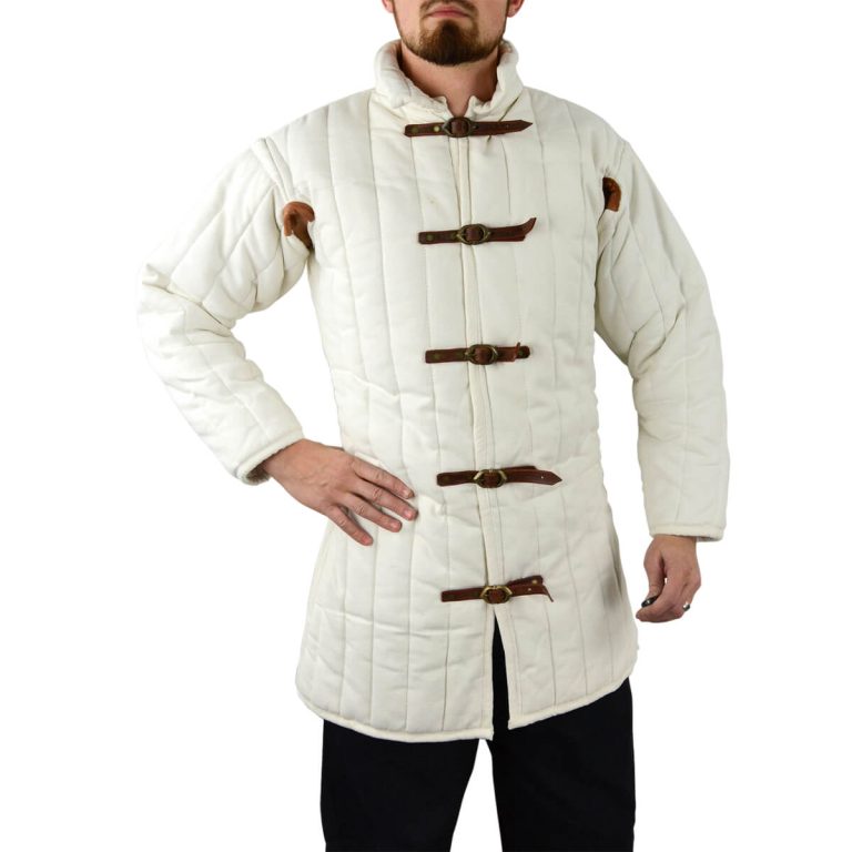 Medieval Light Gambeson - Natural