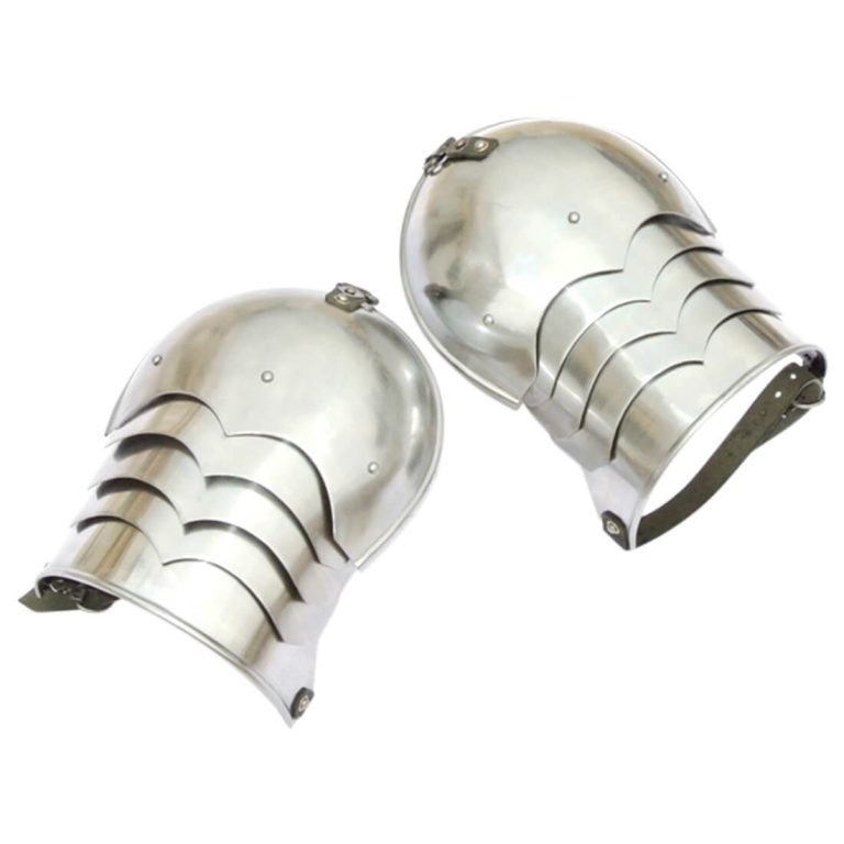 Medieval Pauldrons - 16 Gauge Steel