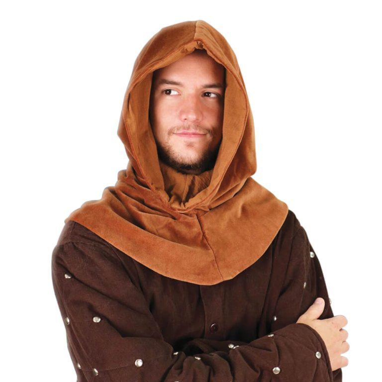 Medieval Velvet Cowl Hood