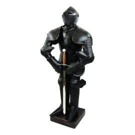 Mini Black Knight Armor Display  2? Tall
