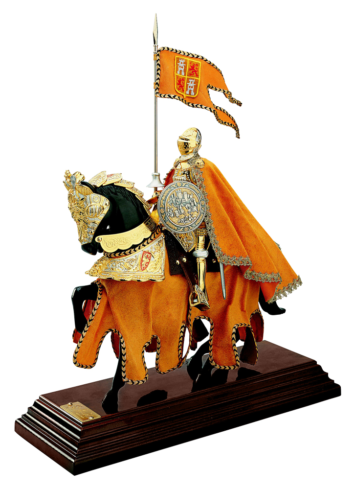 Mounted English Knight II in Suit of Armor by Marto