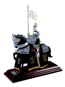 Mounted French Knight of King Arthur III by Marto