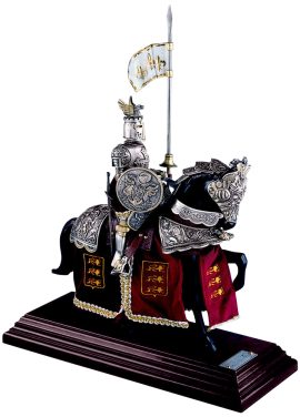 Mounted French Knight of King Richard the Lionheart by Marto