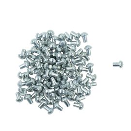 Mushroom Head Rivets for Armor – 10 mm – Set of 100