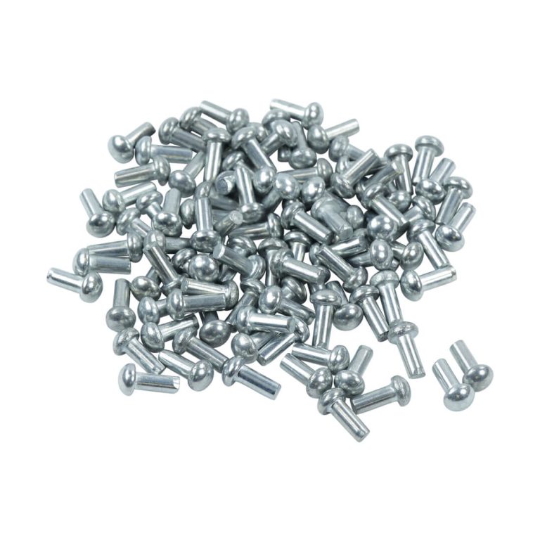 Mushroom Head Rivets for Armor and Shield Bosses - 13 mm - Set of 100