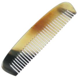 Natural Buffalo Horn Carved Renaissance Comb