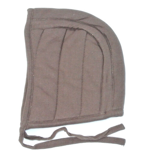 Padded Arming Cap - Brown