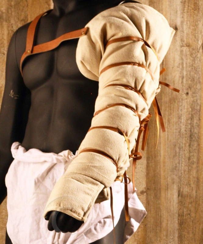 Padded Gladiator Arm Guard