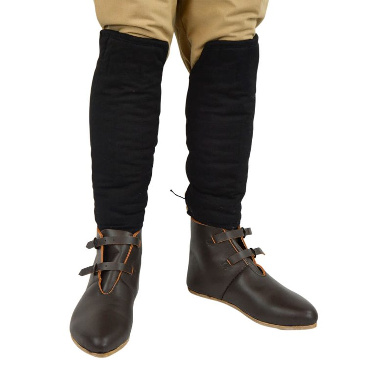 Padded Greaves - Black