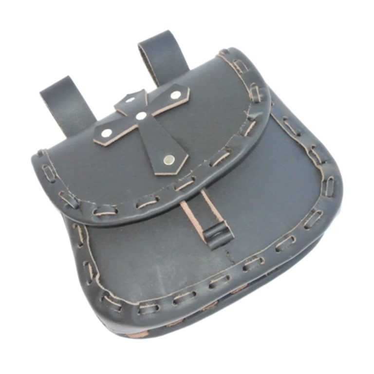 Paladin Pouch - Black Leather