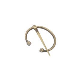 Patterned Antiqued Steel Fibula