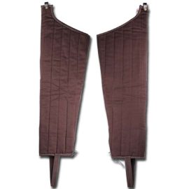 Peasant Padded Leggings - Brown