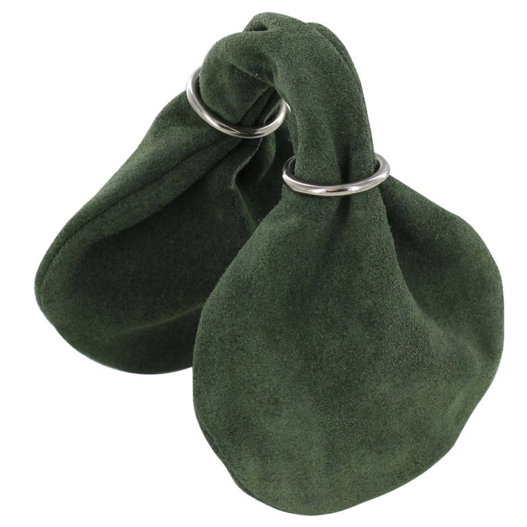 Peasant's Greed Suede Coin Pouch