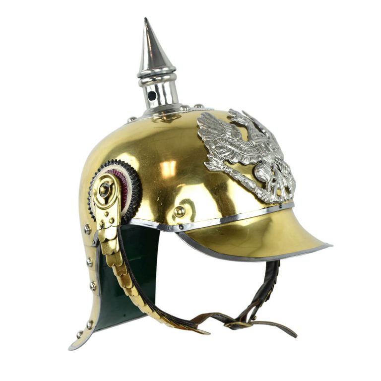 PickelHaube 1889 PreuBen Kurassier- Brass