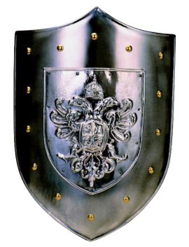 Plain Steel Shield of Charles V by Marto