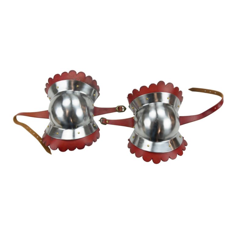 Poleyn Set - Knee Armor - 18 Gauge