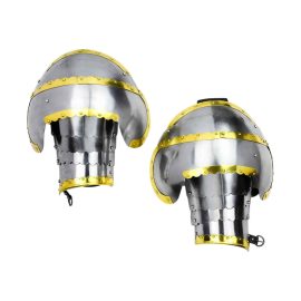 Polish Winged Hussar Pauldrons Set - 16 Gauge Steel