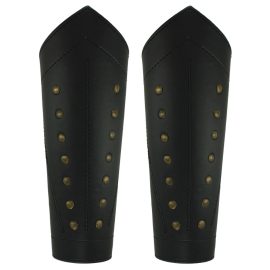Rangers Studded Leather Greaves