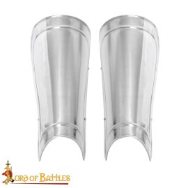 Ridged Greaves  18 Gauge Steel